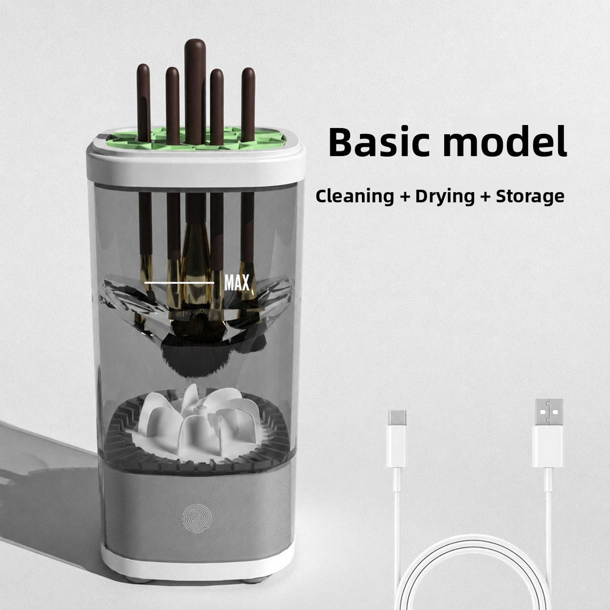 USB Rechargeable Makeup Brush Cleaner